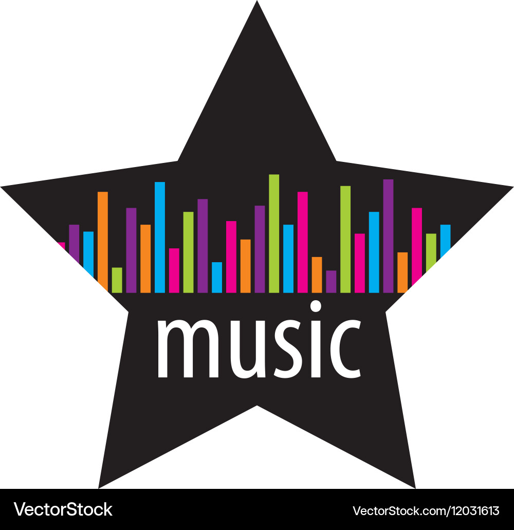 Logo music Royalty Free Vector Image - VectorStock