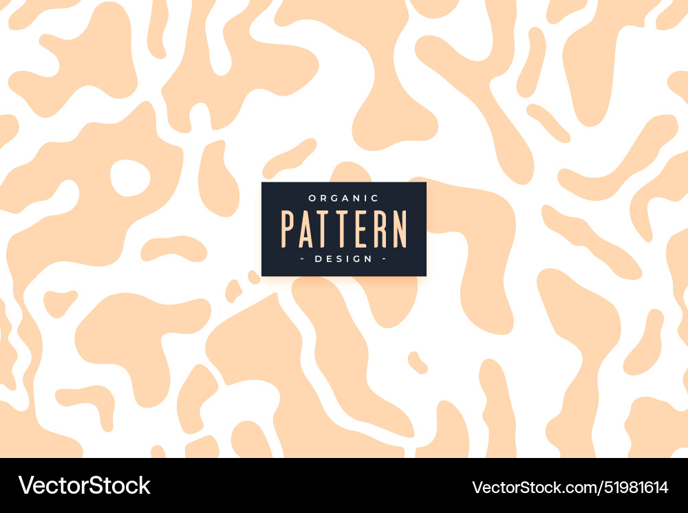 Abstract organic wavy blob texture background Vector Image