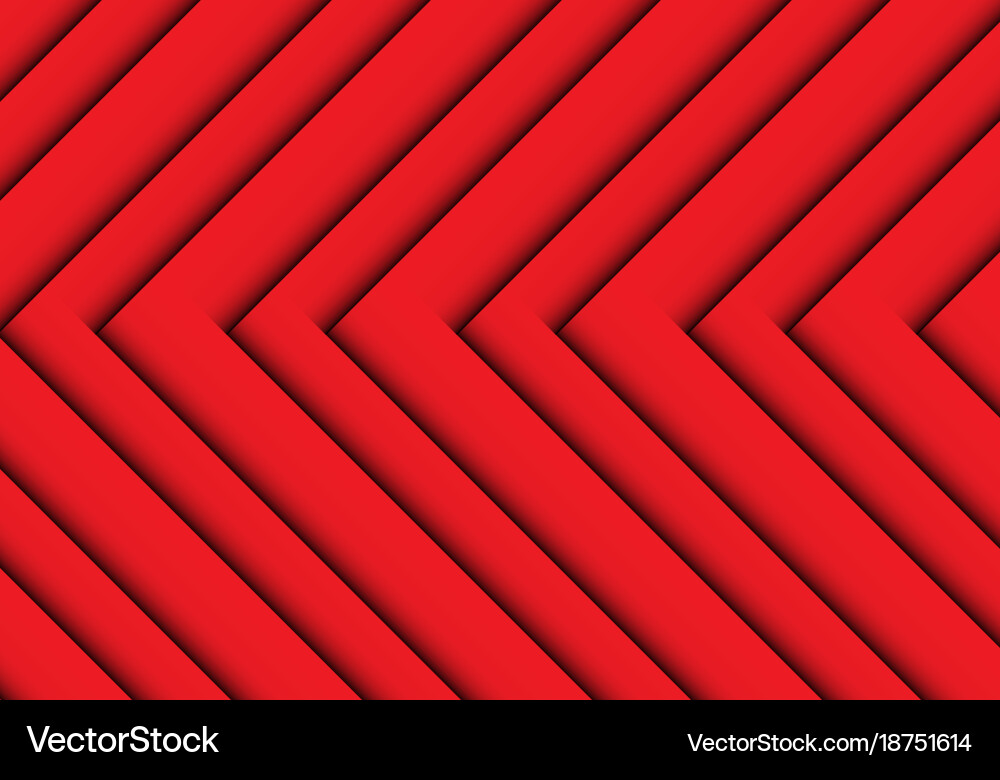 Abstract red arrows pattern background texture vector image