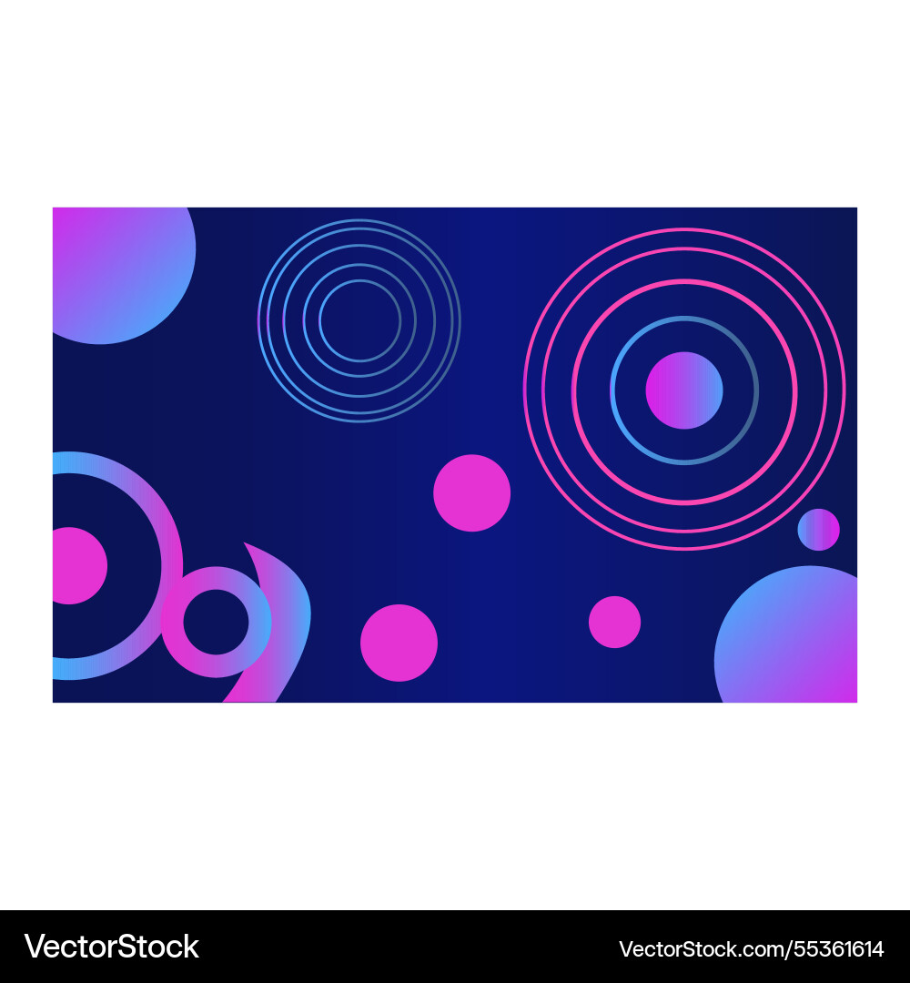 An abstract background art consisting circles Vector Image