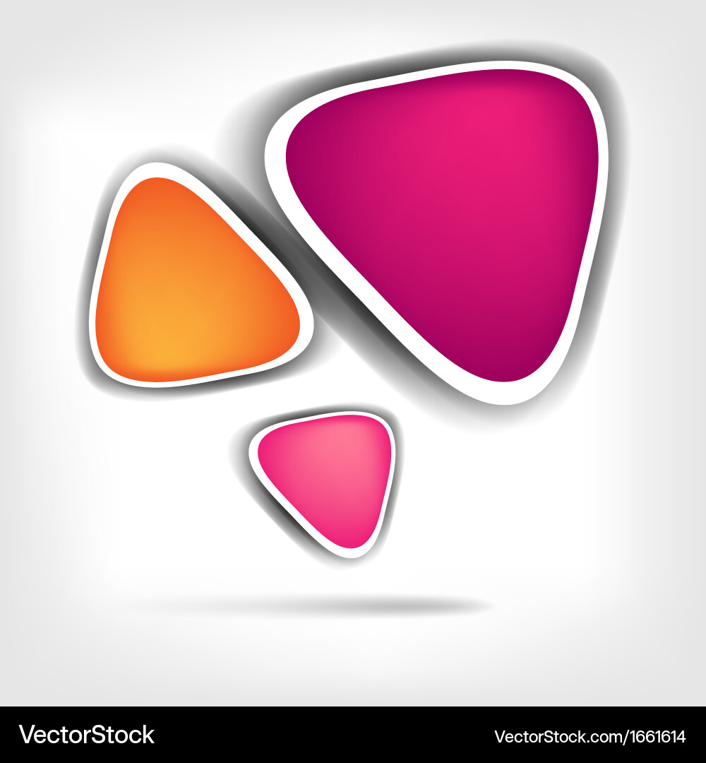 Background with abstract blank for text vector image