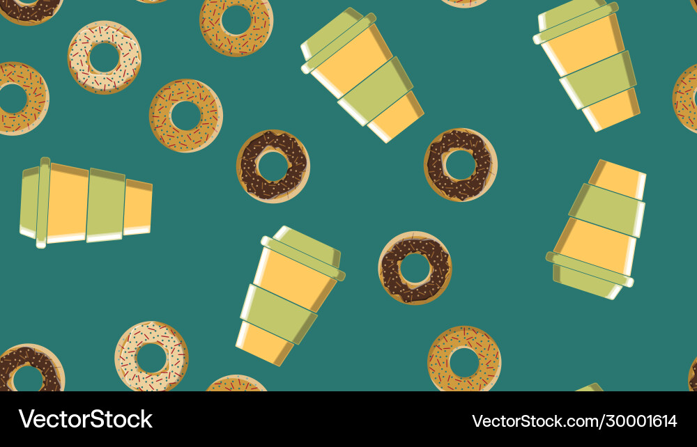 Seamless pattern texture from different vector image