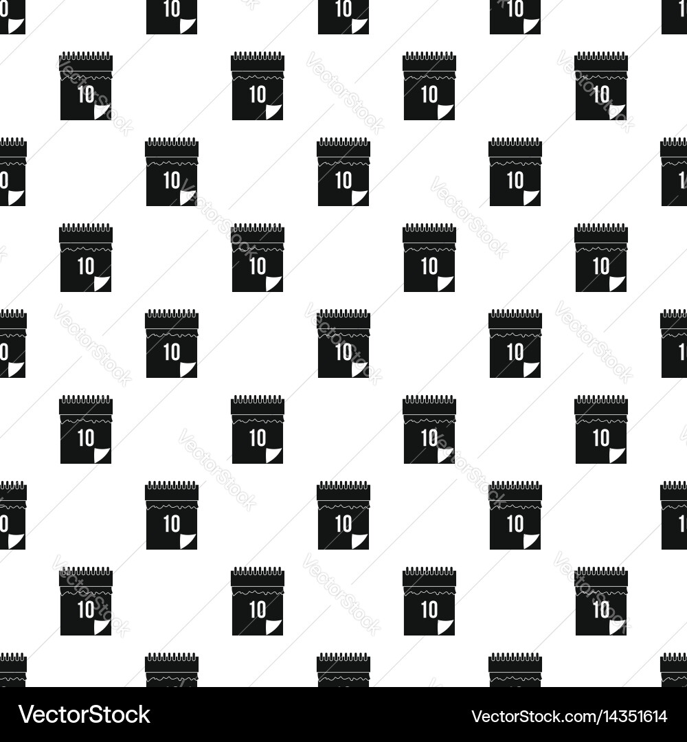 Yardstick pattern vector image