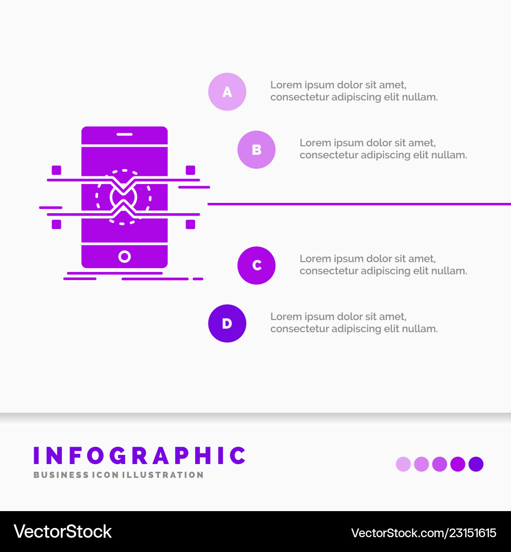Api interface mobile phone smartphone Api interface mobile phone smartphone vector image