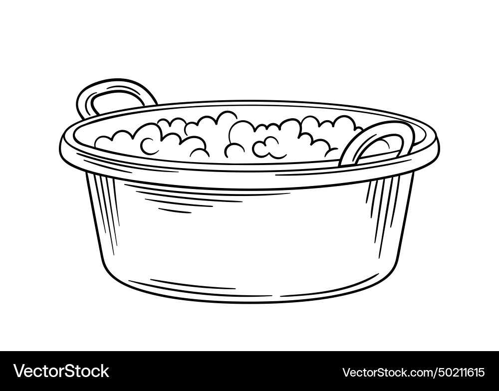 Cleaning tool linear Cleaning tool linear vector image