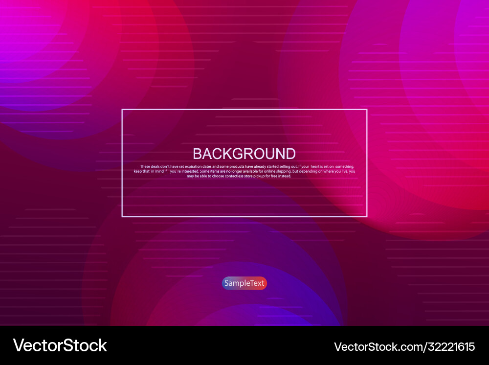 Dark background with a gradient round shapes Vector Image