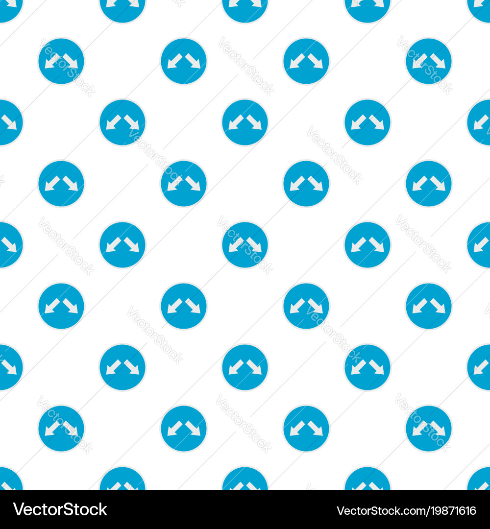 Moving in arrow pattern seamless Vector Image