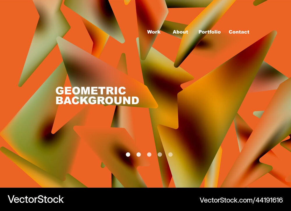 Shards shape composition abstract background web Vector Image