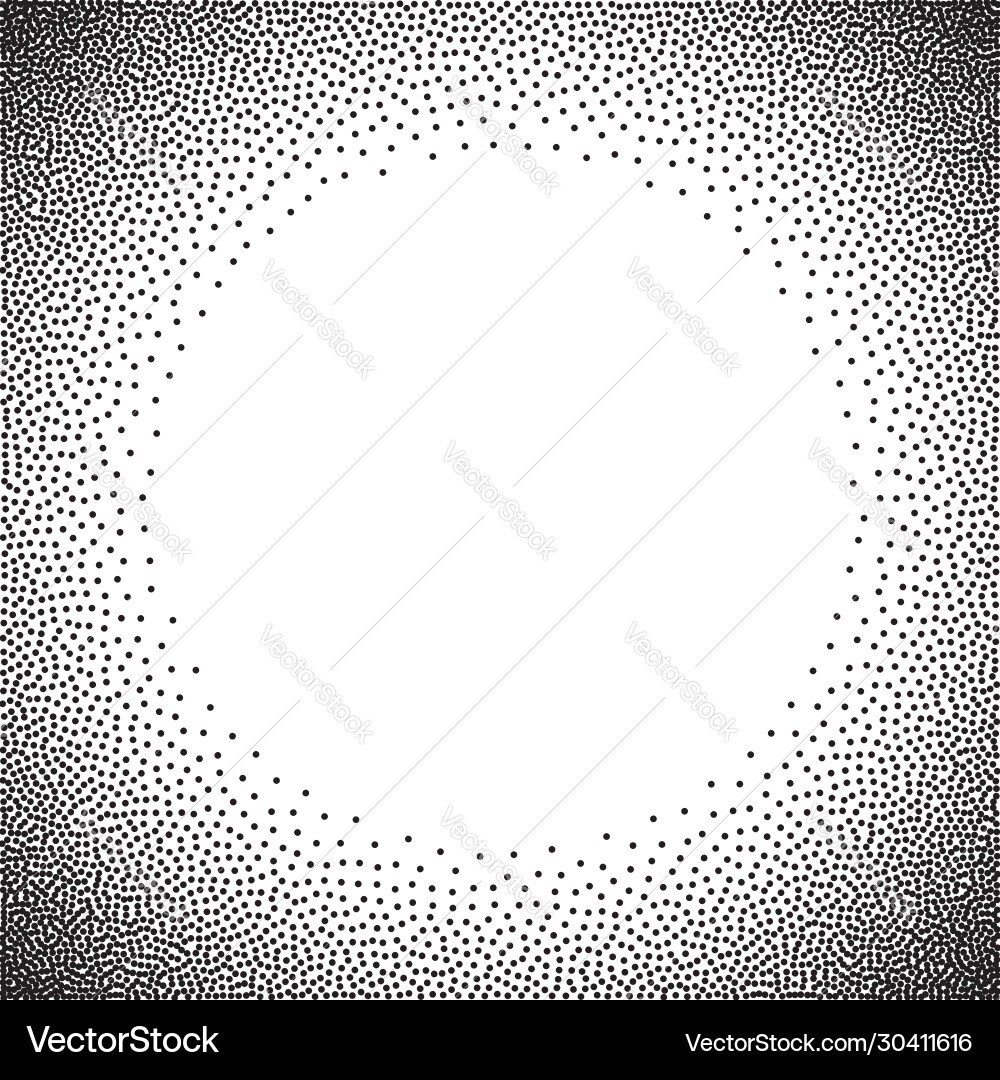 Stochastic raster halftone gradient print Stochastic raster halftone gradient print vector image