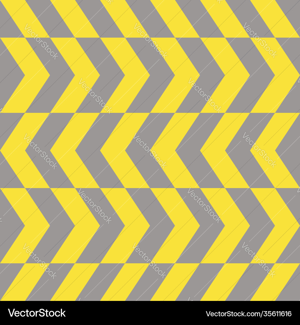 Zigzag pattern yellow and gray dashed lines Zigzag pattern yellow and gray dashed lines vector image