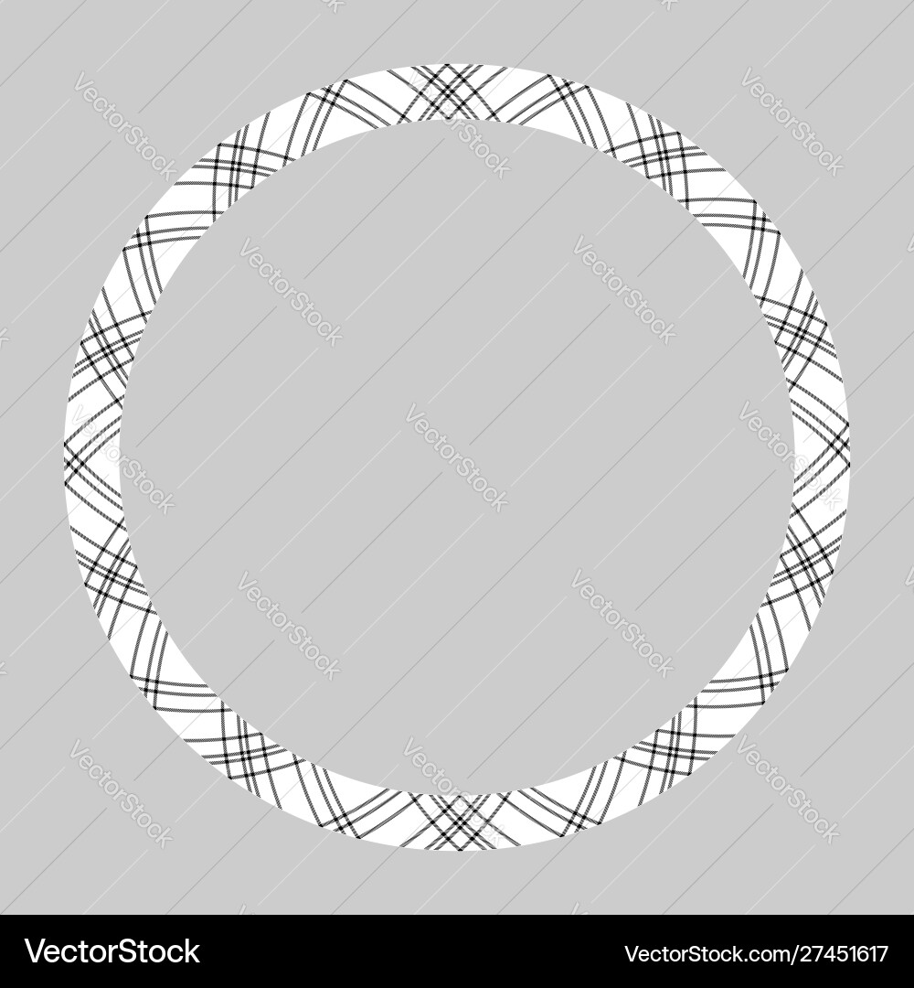 Circle borders and frames round border pattern Circle borders and frames round border pattern vector image