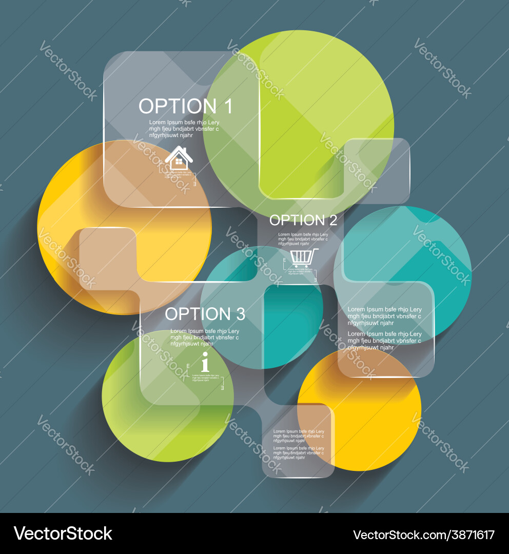 Geometric Paper Background with Cubes and Squares Vector Image