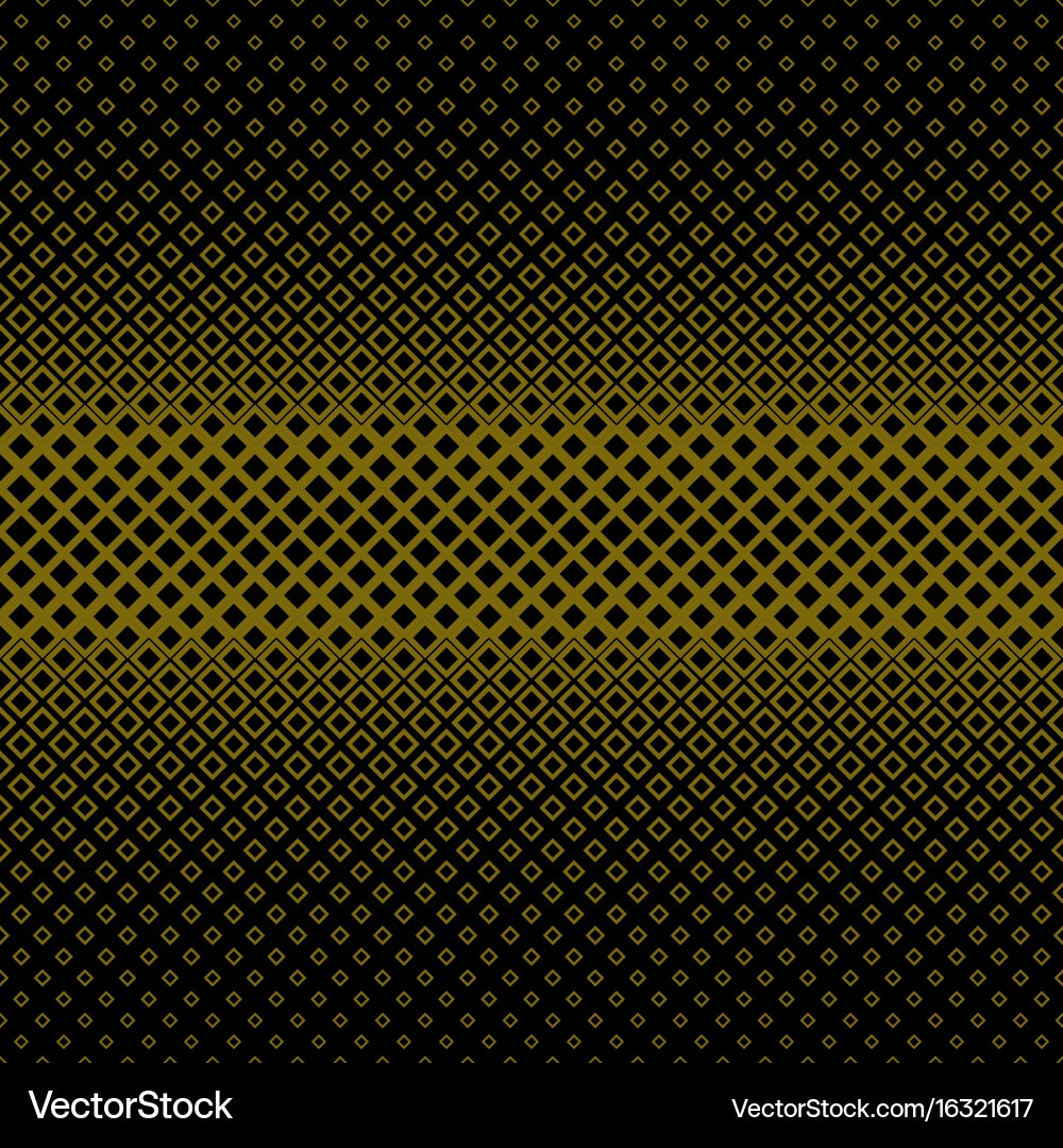 Geometrical halftone square pattern background vector image