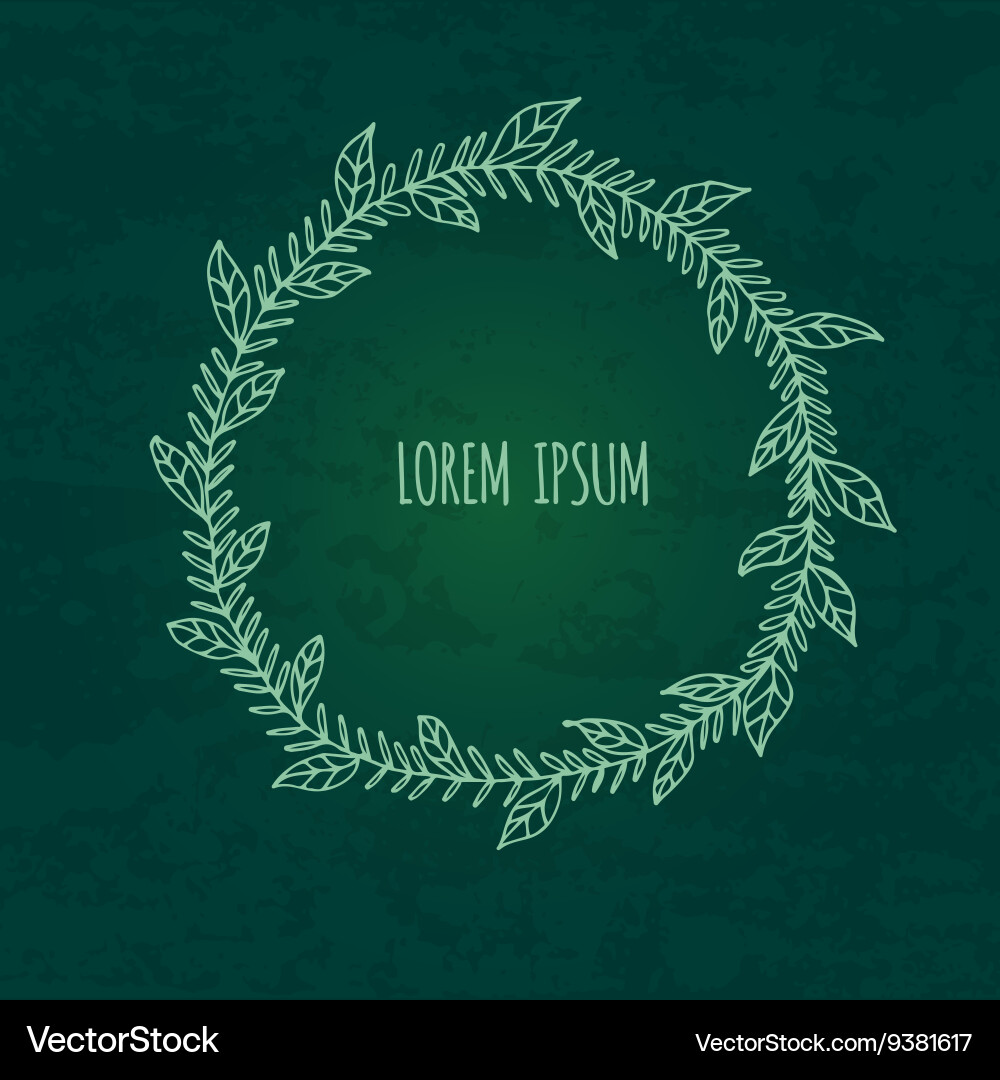Graphic frames for text Vector Image