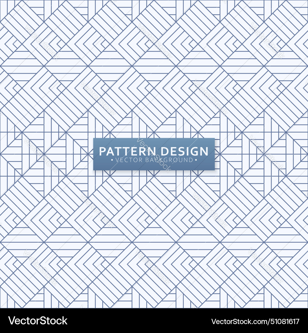 Minimalist square pattern background design Vector Image