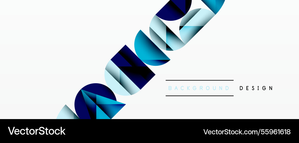 Abstract geometric background with layered Abstract geometric background with layered vector image