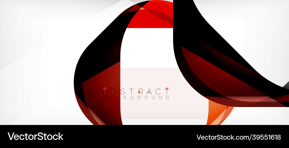 Abstract square shape with overlapping waves Abstract square shape with overlapping waves vector image