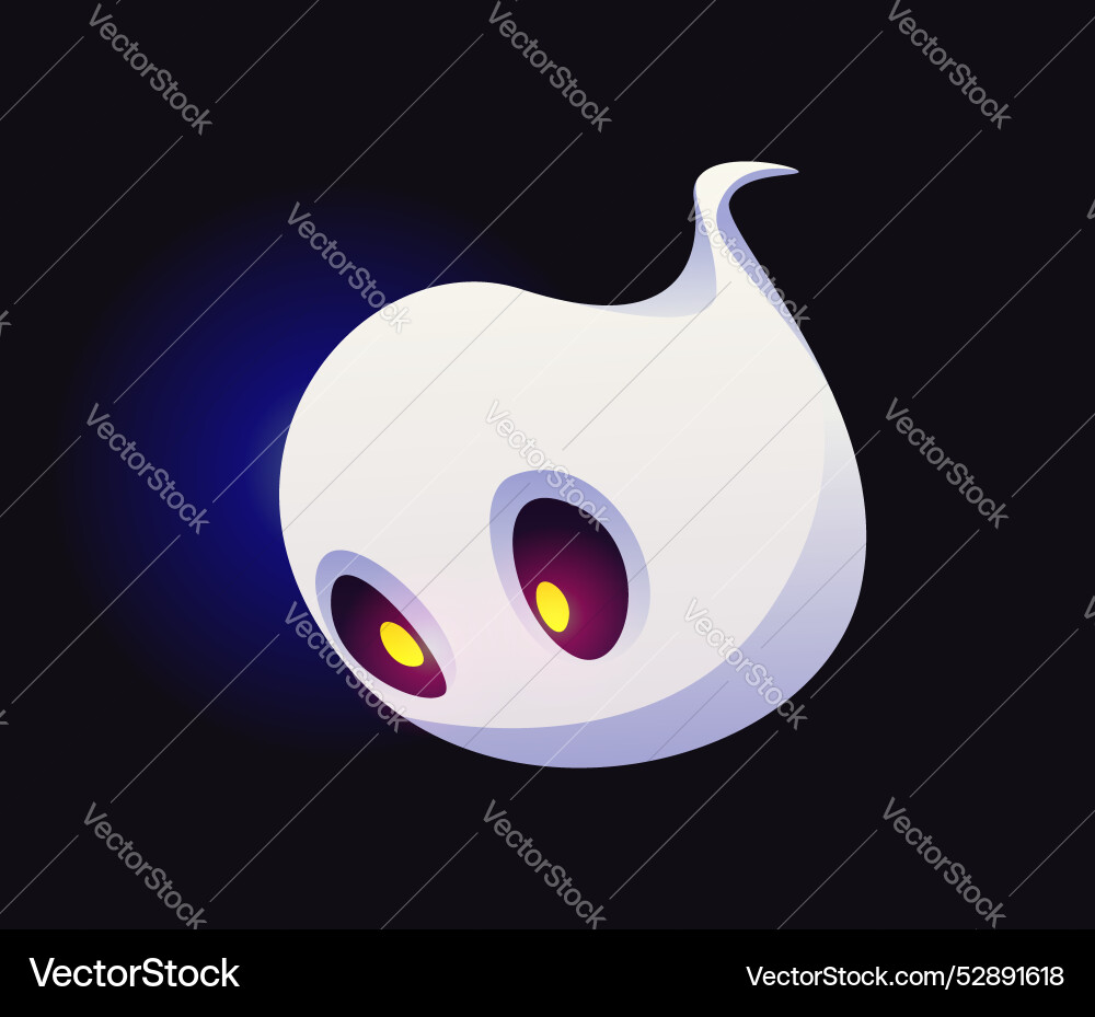 Halloween comma Geist Schrift Pünctuation Zeichen Glyph Halloween comma Geist Schrift Pünctuation Zeichen Glyph vektorbild