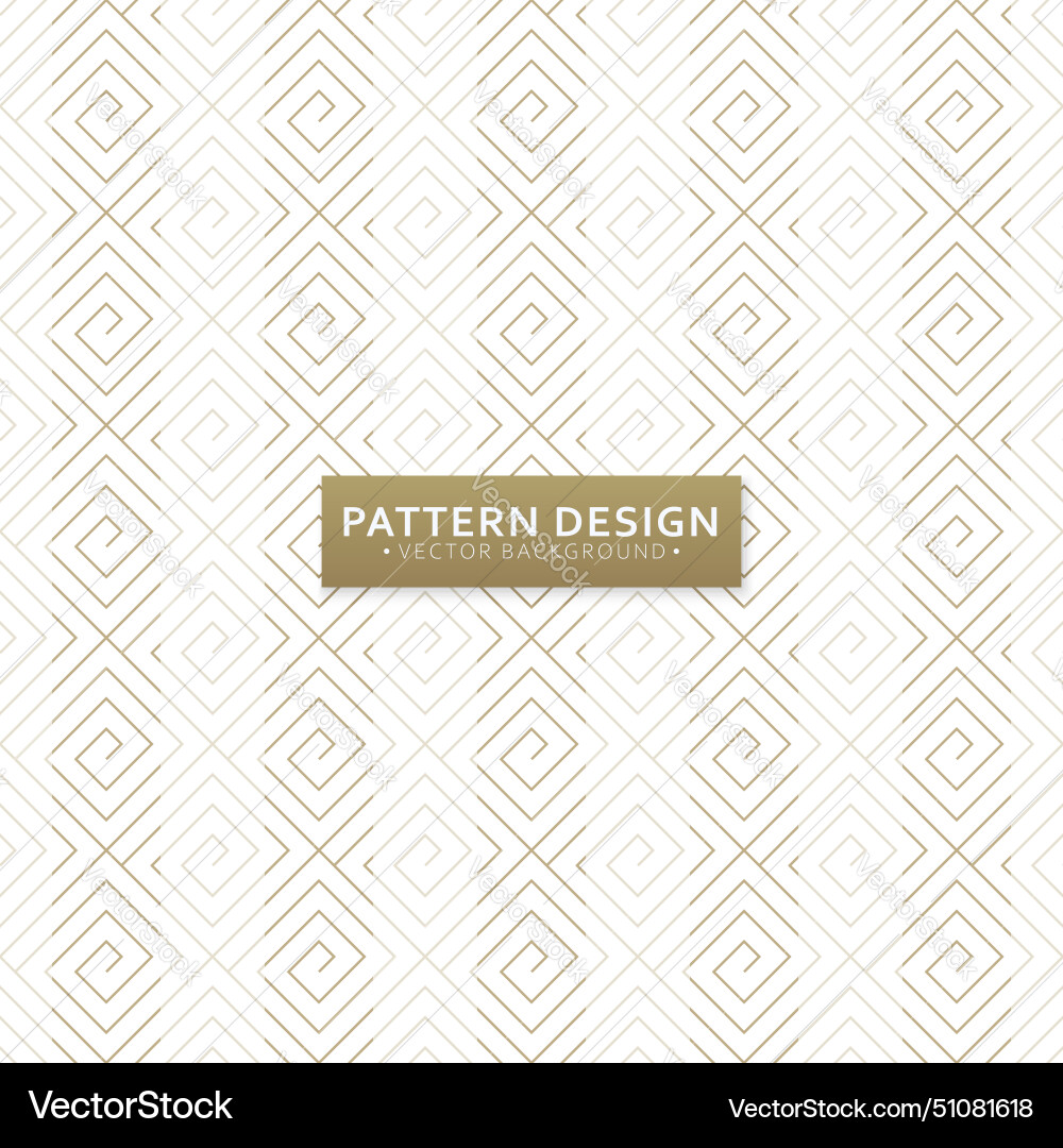 Minimalist square pattern background design Vector Image