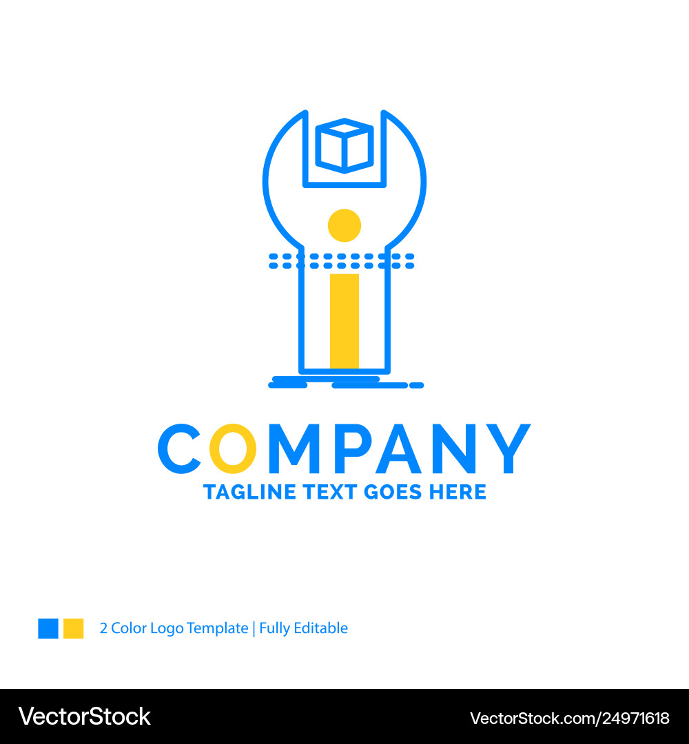Sdk app development kit programming blue yellow Sdk app development kit programming blue yellow Vector Image