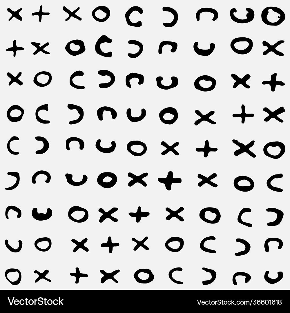 Seamless pattern with multi-coloredshapes Vector Image