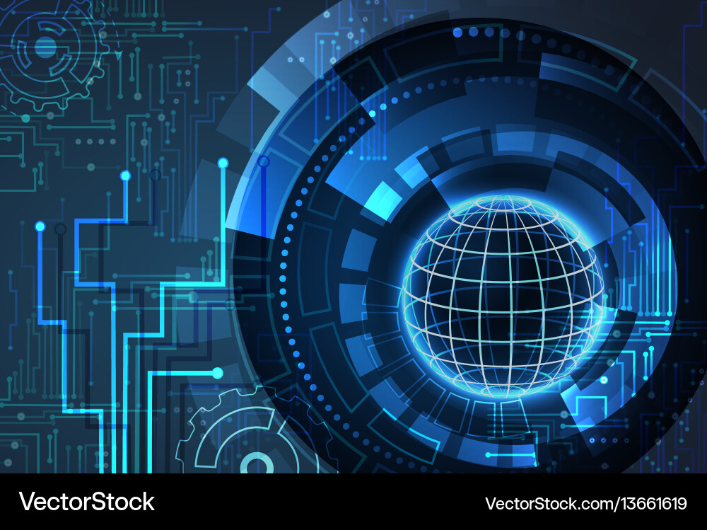 Hintergrund der Technik Hintergrund der Technik vektorbild