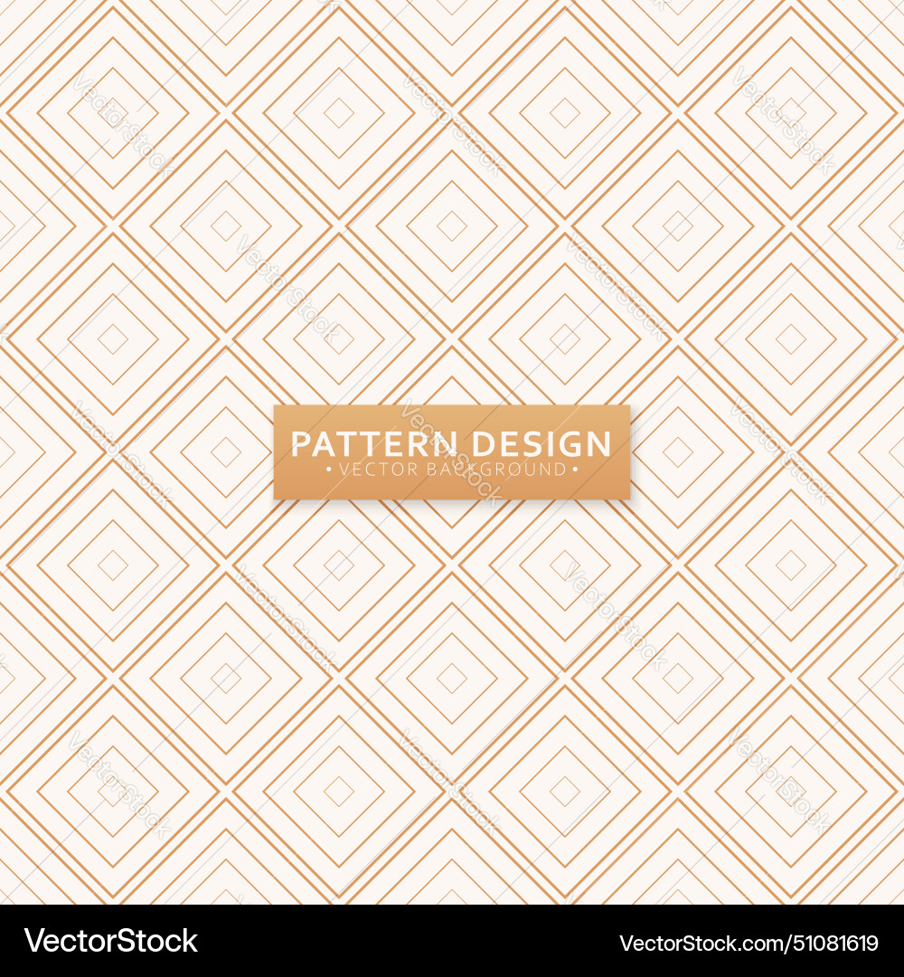 Minimalist square pattern background design Vector Image