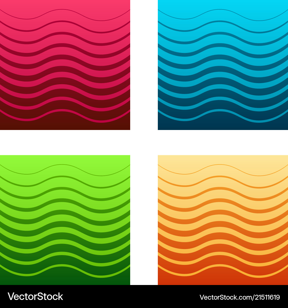 Set of horizontal seamless halftone patterns Set of horizontal seamless halftone patterns vector image