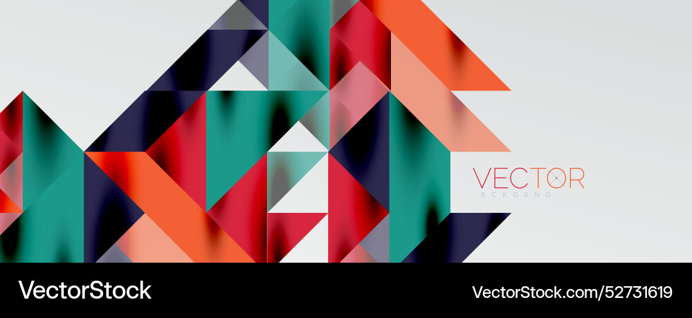Tech minimal overlapping triangle shapes elements Tech minimal overlapping triangle shapes elements vector image