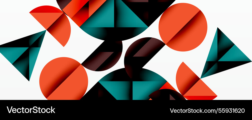 Abstract geometric background with layered Abstract geometric background with layered Vector Image