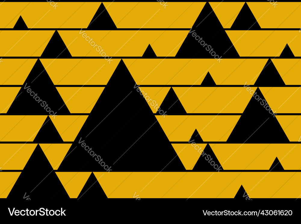 Cheese triangle pattern background Cheese triangle pattern background vector image