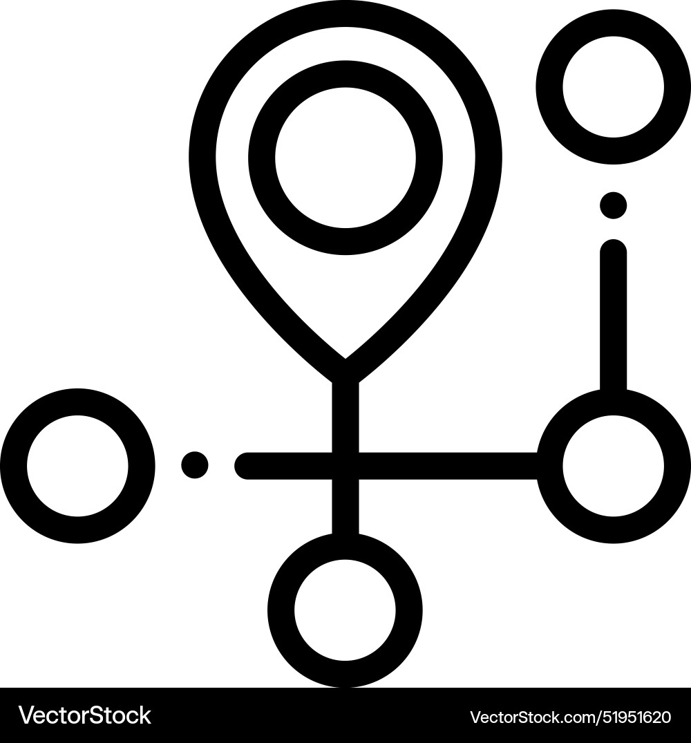 Circle icon thin linear style design isolated Circle icon thin linear style design isolated Vector Image