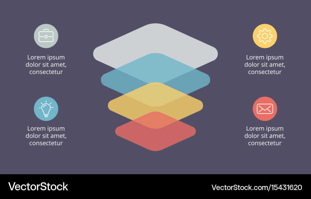 Infographic diagram chart graph Royalty Free Vector Image