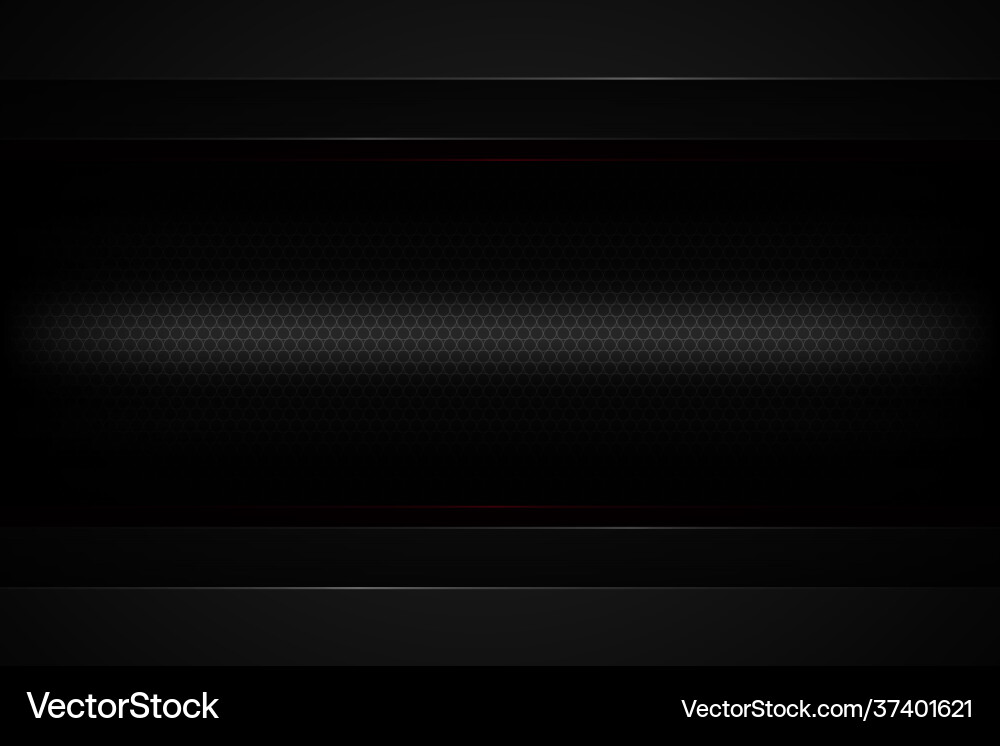 Black abstract background with overlapping Black abstract background with overlapping vector image