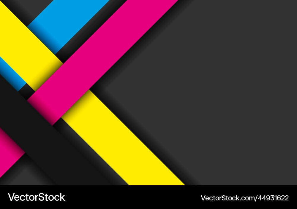 Cmyk abstract background with overlayed stripes Cmyk abstract background with overlayed stripes Vector Image