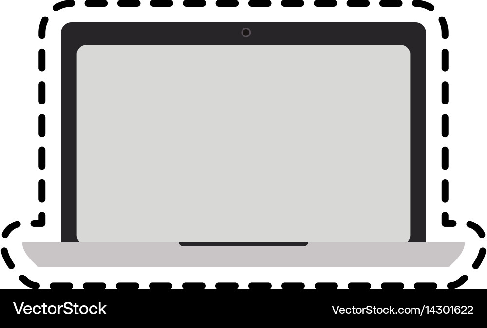Computer icon image Vector Image