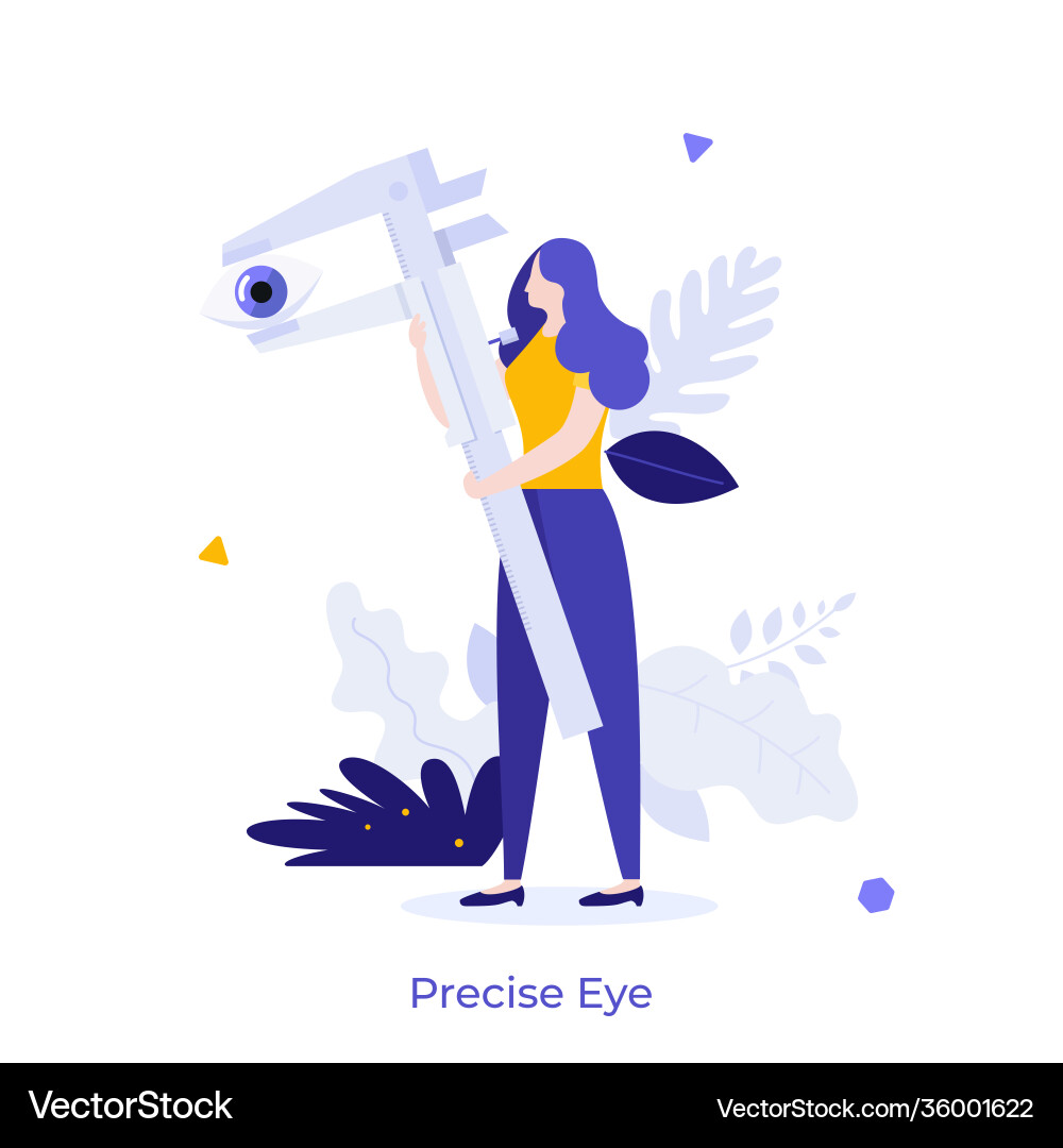Flat character concept Flat character concept vector image