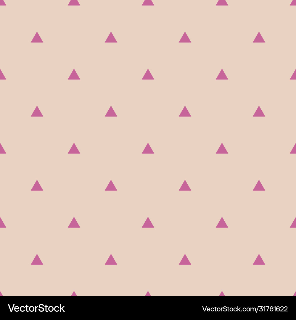 Geometric Triangle Pattern vector image