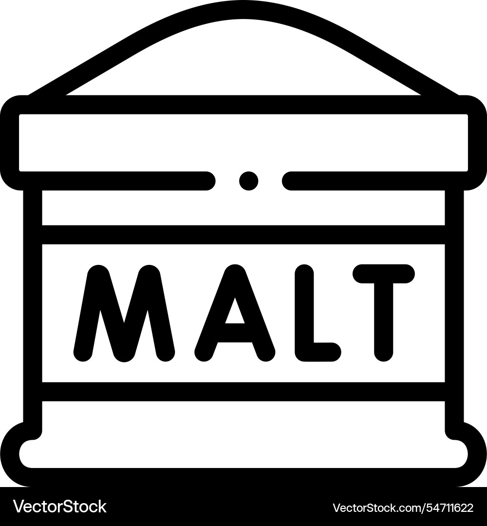 Malware icon thin linear style design isolated Malware icon thin linear style design isolated vector image