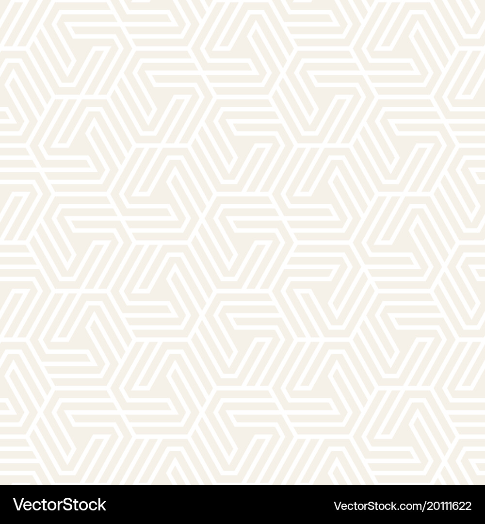 Subtle Hexagon Pattern vector image