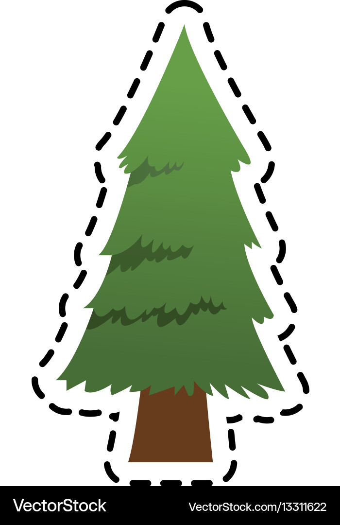 Tree icon image Vector Image