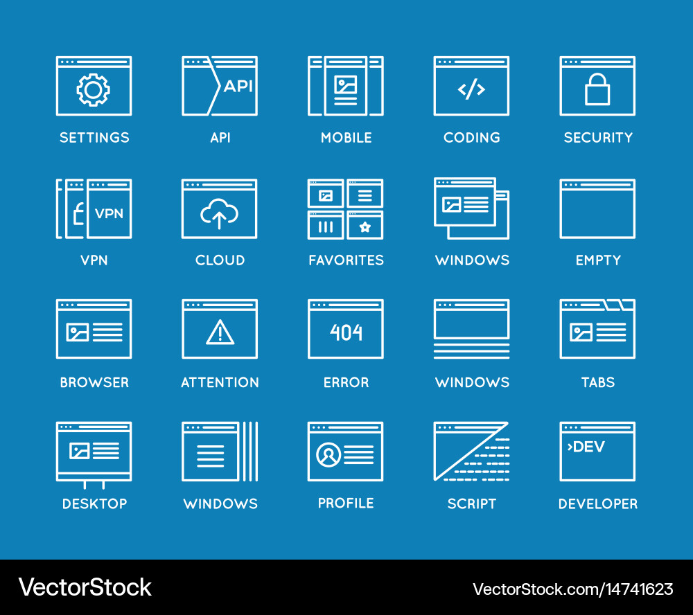 127 icons shopping src vector image