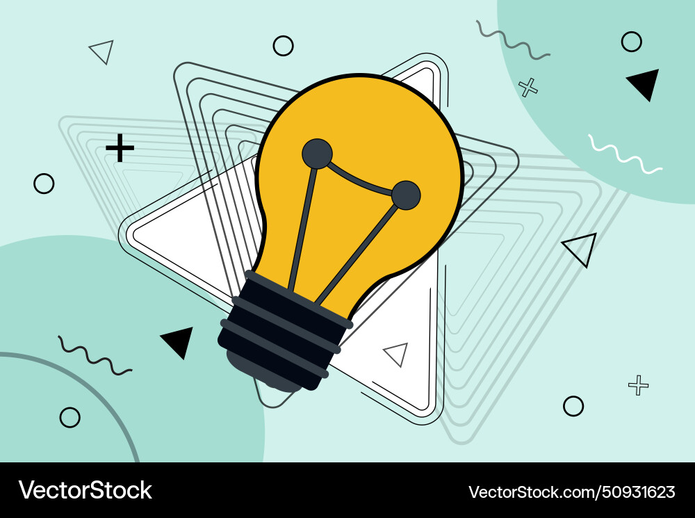 Business Concept Creative Process Royalty Free Vector Image