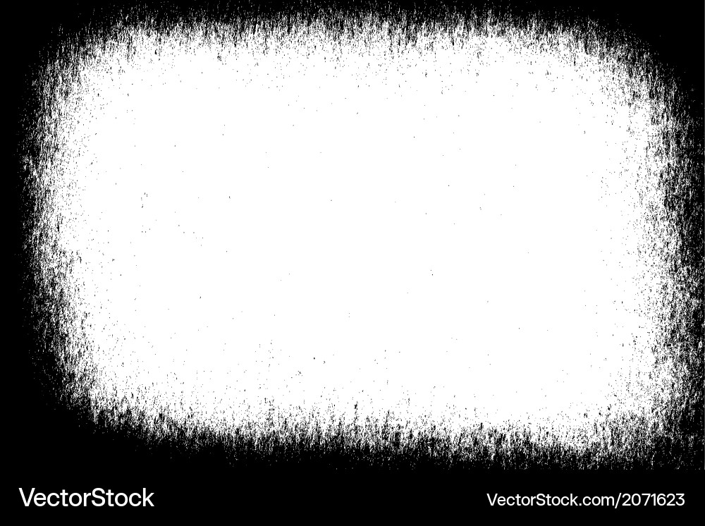 Dark Textured Vignette vector image