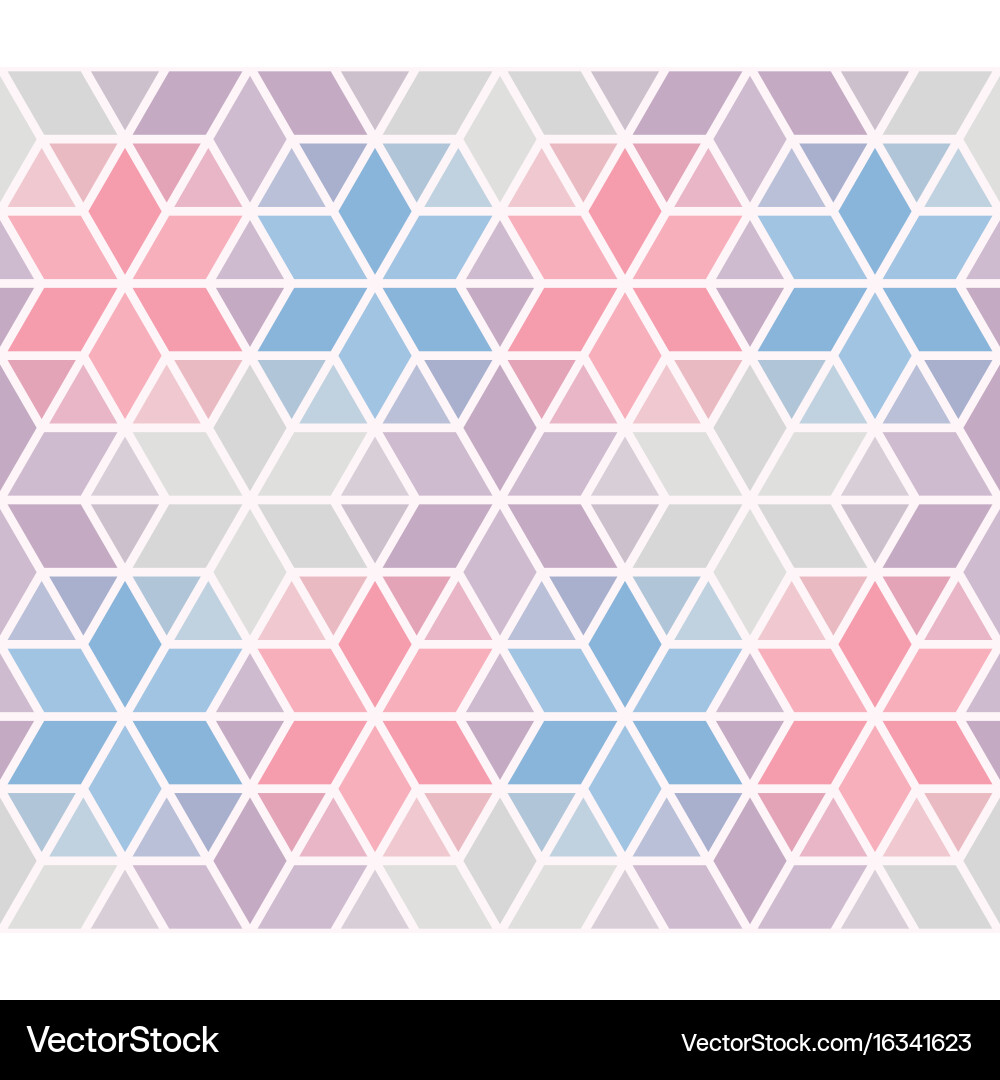 Geometric Hexagon Pattern vector image