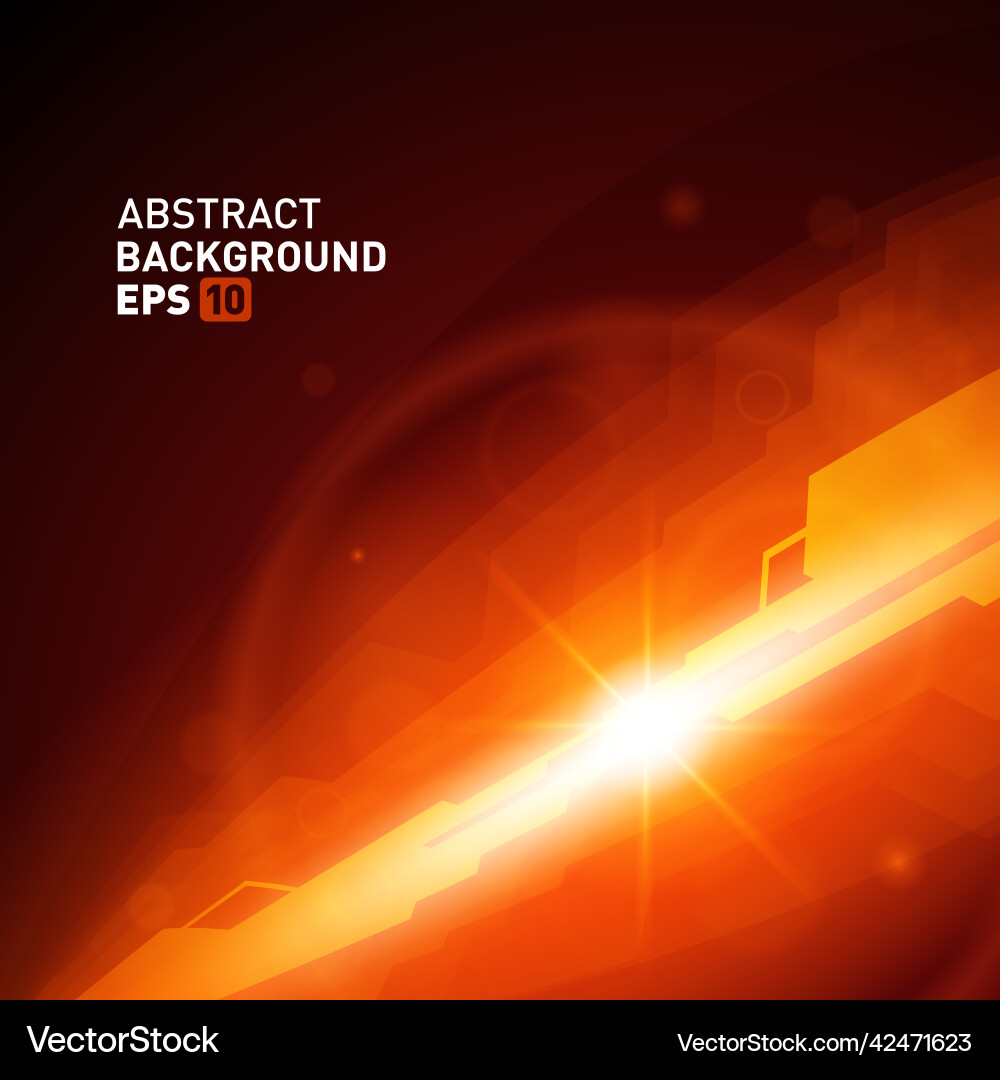 Hi tech light explosion geometric dynamic Hi tech light explosion geometric dynamic vector image