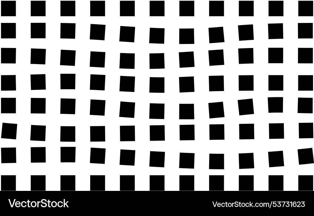 Psychedelic checkerboard pattern Vector Image