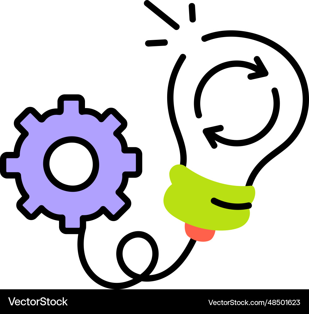 Refresh idea vector image