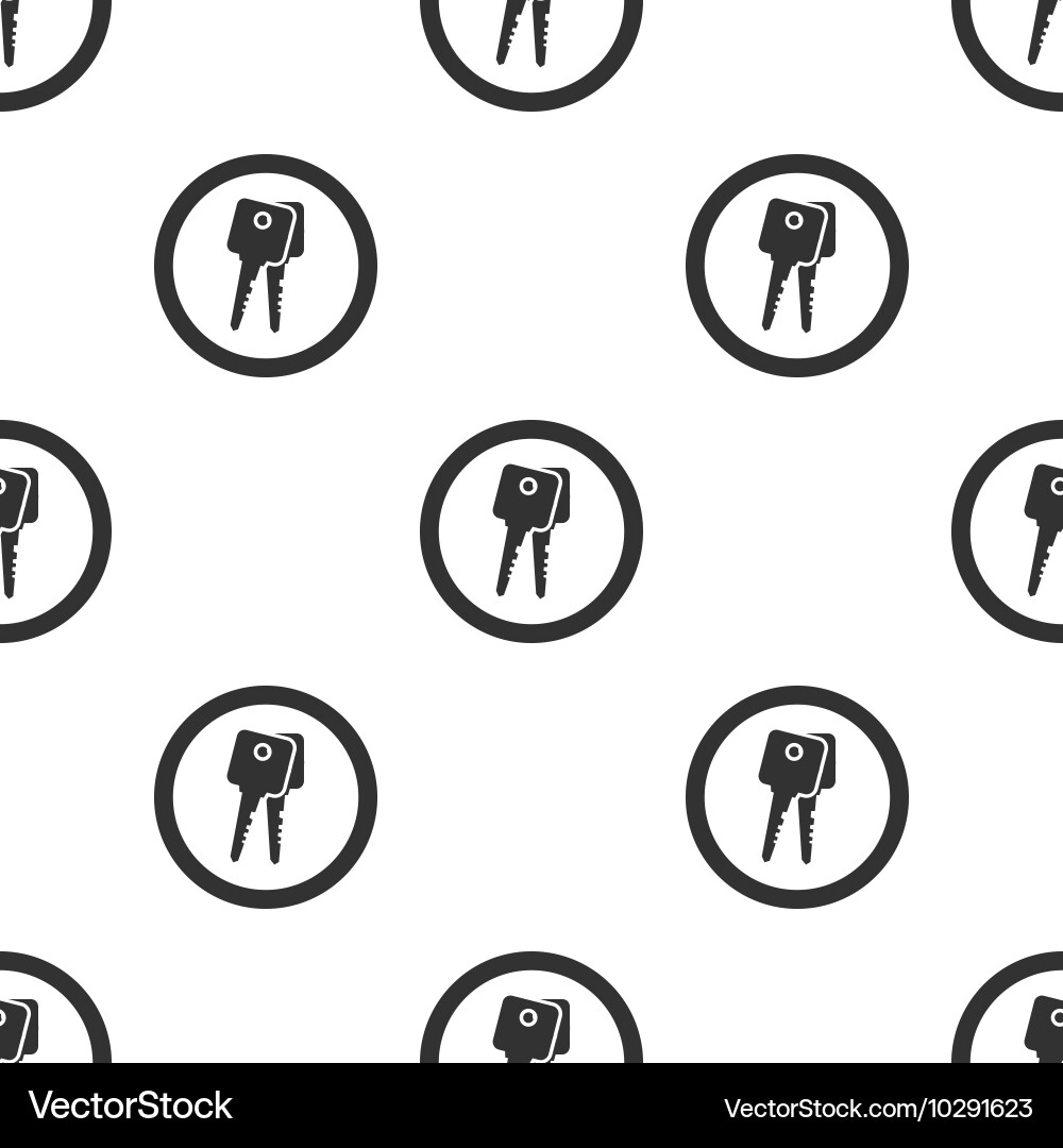 Seamless keys background Vector Image