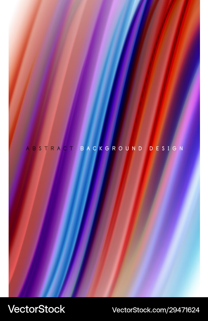 Abstract background - fluid color gradient waves Abstract background - fluid color gradient waves Vector Image